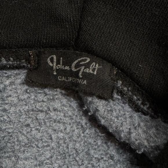 John Galt Aspen Colorado Hoodie Black One Size Oversized fits up to XL - Picture 3 of 6